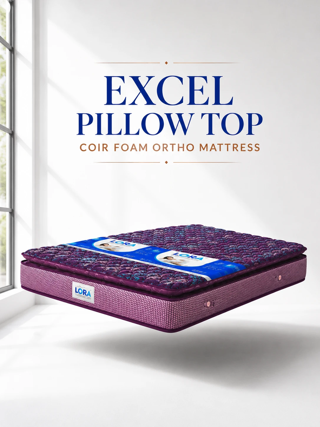 Excel pillow top mattress