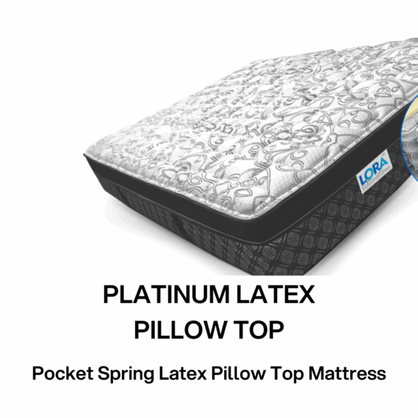 PLATINUM LATEX PILLOW TOP