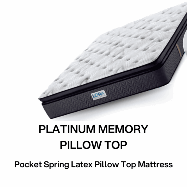 PLATINUM MEMORY PILLOW TOP