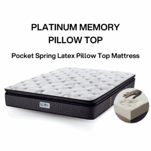 PLATINUM MEMORY PILLOW TOP